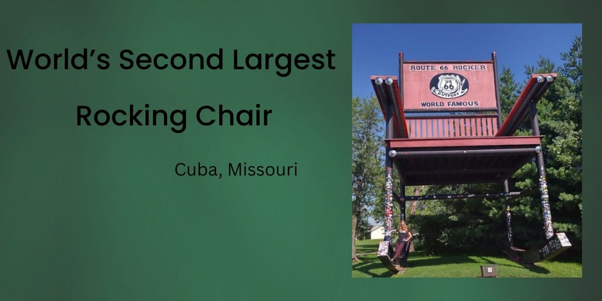 Featured image for the World's Second Largest Rocking Chair post in Cuba, Missouri.