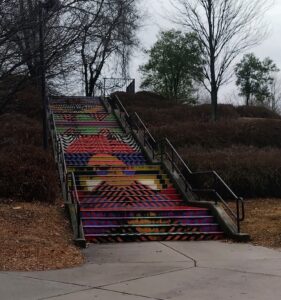 Knoxville Tennessee public art optical illusions