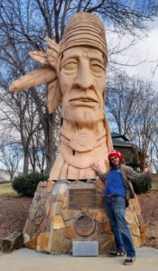 Trail of Whispering Giants Johnson City Tennessee roadside attractions