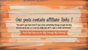 Affiliate disclaimer for travel blog explaining commission from links that support ongoing travel adventures.