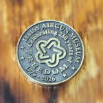Daisy Dollar commemorative coin featuring 250 Years of Freedom 1776-2026 design from Daisy Airgun Museum 