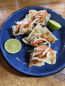 Homemade Applebee’s Wonton Tacos copycat recipe