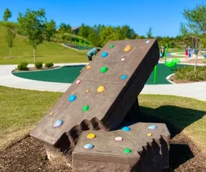 Little Debbie snack cake sculptures at park in Collegedale Tennessee - quirky roadside attraction