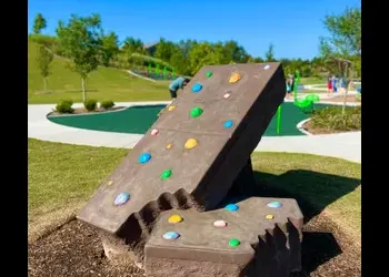 Little Debbie snack cake sculptures at park in Collegedale Tennessee - quirky roadside attraction